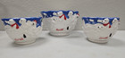 Lot Of 3 Coca Cola Set Of Ceramic Christmas Polar Bears Houston Harvest 2002