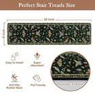 Insect Stair Treads Non Slip Stair Runners For Wooden Steps 15pcs   8 x30  Carpe