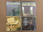 Hank Williams Sr - Lot Of 8 Vintage Vinyl Lps 