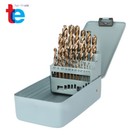 25pcs Cobalt Jobber Twist Drill Bit Sets 1-13mm For Drilling Hard Metals