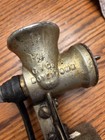 Vintage Antique Meat Grinder Metal Works Kitchen Countertop Clamp Keystone 10
