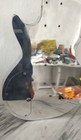 Aluminum Les Paul F-hole Guitar Body