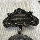 J  Davison 1896 Trenton To Asbury Park Century Run Bicycle Medal Pin