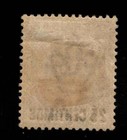 Gibraltar Scott 24 Mh  Surcharged Stamp 