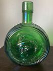 Lot Of 5 Presidents Bottle Blue Green Orange Carnival Glass Wheaton Bottles