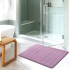 Flamingo P Memory Foam Bath Mat Rug Soft Non Slip Absorbent Bathroom Shower