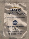 Halo Baby Fleece Sleep Sack Size Medium 6-12 Months Stars Moons