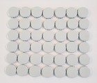 100 Crimped White Beer Bottle Caps Crown Crafts Only Not For Brewing