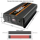 5500 Watt Power Inverter For Car Truck Rv Vehicle 12v To 110v Car Inverter