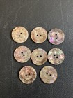 Vintage Mother Of Pearl Mop Button Lot Of 48