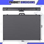 Cinnvoice 36 x22  Trade Show Display Case With 32 Pcs 35pt Card Holder Sleeves