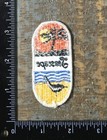 Vintage Seascape Beach Resort California Travel Souvenir Sew-on Patch 1970   s