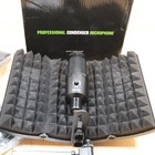 Studio Recording Microphone W  Isolation Shield  Pop Filter And Tripod