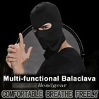 2 Holes Outdoor Ski Motorcycle Cycling Balaclava Full Face Neck Ultra Thin Us