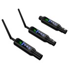 Shehds 2 4g Dmx Transmitter Long-range Receiver 126 Channel For Dj Bar Light