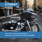 14  Bar Street Glide Extended Clutch Abs Brake Cables For Harley Touring  08- 13