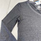 Adidas Aeroknit Charcoal Grey Long Sleeve Jersey Shirt Women   s Size Medium  