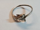 Sterling Silver   Dolphin Ring Size 7   Porpoise   Great Detail   Dainy Vintage