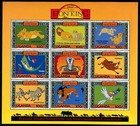 Uganda 1266-1271  Mnh  Disney Characterslion King 1994  X10092a
