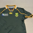 Vtg Y2k Canterbury Springboks Jersey Women Green World Cup 2011 South Africa-l-