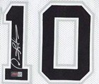 Dennis Rodman Autographed San Antonio Custom Basketball White Jersey  pia 