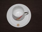 Vintage Rosenthal Germany Twa Trans World Airlines Ceramic Coffee Cup   Saucer