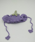Xs s Crocheted Eggplant Hat For Cat Or Tiny Dog  New