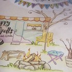Crabapple Hill Embroiderypattern Salemquilt Guild  5 Happy Spells Used