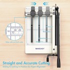 Paper Cutter 12  A4 Guillotine Paper Trimmer 400 Sheet Capacity Metal Base 2753b