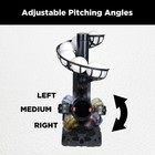388bh Baseball Pitching Machine  4 Adjustable Angles  3 Pitch Angles  Power B   