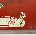 Vintage 1960 s 70 s Mopar Dodge Scat Pack Bumblebee Red Toolbox Black Tool Tray