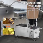 Uimoso Fryer Oil Filter Commercial Cooking Oil Filtration System 38l Capacity