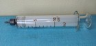Vintage Mix Lot Of 2 Syringes 10 10ml Metal Tips Glass Syringe  gift For Doc