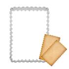 Shortbread Cookie Steel Fluted Rectangle Cookie And Cake Mold Biscuit