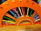 Vintage Deluxe Fan Shape Xylopipes Resonator Rhythm Band Inc