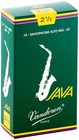 Vandoren Java Alto Saxophone Reeds Strength - 2 5  Box Of 10