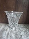 Vtg Etched Heavy Clear Glass Replacement Light Fixture Fan Sunflower 2  25  Ftr