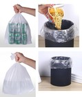 Clear 4 Gallon Small Trash Bags Trash Can Liners 100 Count Separated Trash Ba   