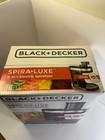 Black decker Spiralux 6-in-1 Electric Spiralizer Sfp1000b W  6 Blades   Recipe