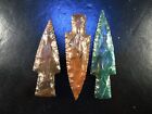 4  Bay Stone Spearhead Arrowhead Knife Blade Chert Flint Archery Bay-type 4 Inch