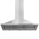 48  Zline Stainless Steel Led Wall Mount Range Hood Lifetime Motor Kb-48
