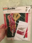 Vintage Bucilla Felt Stitchery  santa At Home  Christmas Stocking Kit No  82253