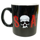 Sons Of Anarchy 20oz Coffee Mug 20th Century Fox Films 2019 Ceramic 4 25    Black