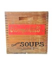 Campbell s Soup 125th Anniversary 1994 Wooden Store Advertise Crate