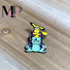 Pokemon Pins Soft Enamel Collectible Lapel Brooch Rubber Clutch Naruto Mashup