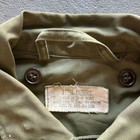 Vintage 50s Us Military M51 Field Jacket Size Medium Long Green Army Korean War