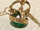 Disney Frozen The Musical On Broadway Elsa s Coronation Charm Necklace Very Rare