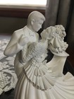 Cake Topper Wilton Bianca Bride   Groom First Dance Figurine Wedding Vtg  1998