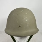 Original Iraqi Army M80 Khaki Fiber Combat Helmet W full Liner   Straps
