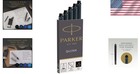 Parker Fountain Pen Refills - Quink Ink Box Of 5 For Professionals